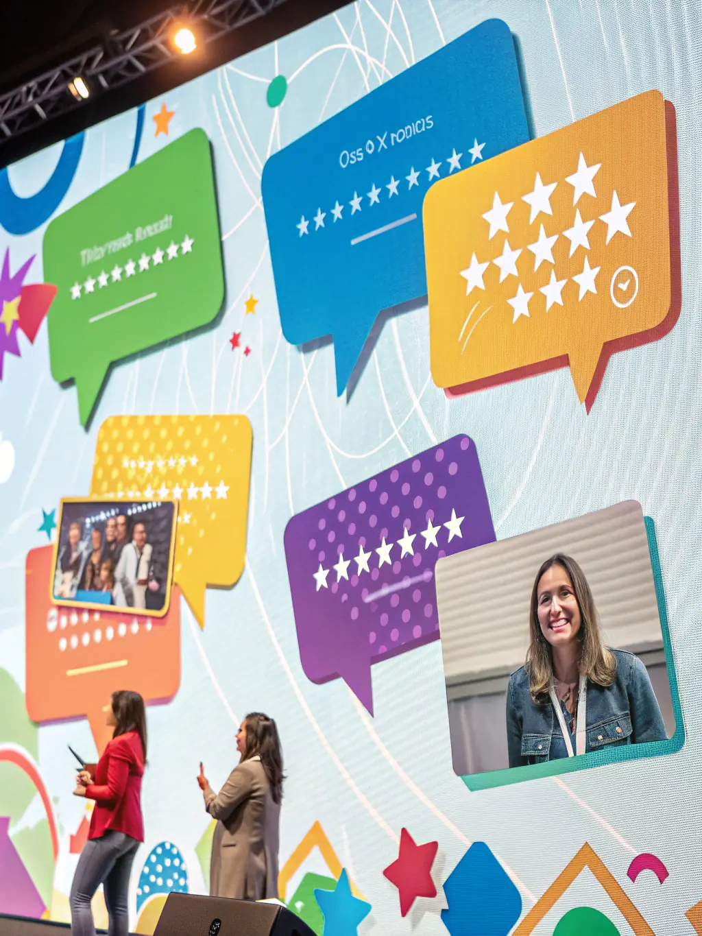 A collage of positive client testimonials and reviews, highlighting satisfaction and successful partnerships.